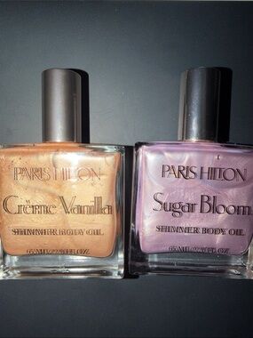 Paris Hilton Shimmer Body Oil Set